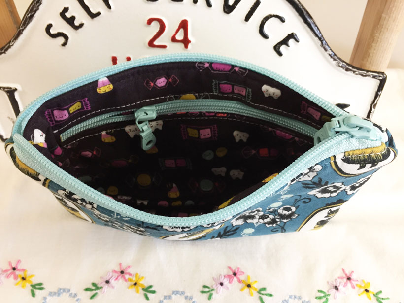 sew zipper handbag